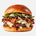 Burger di Scottona Bacon & Gorgonzola